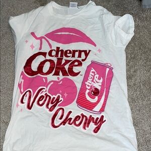 Wild Fable White and Pink Graphic Tee